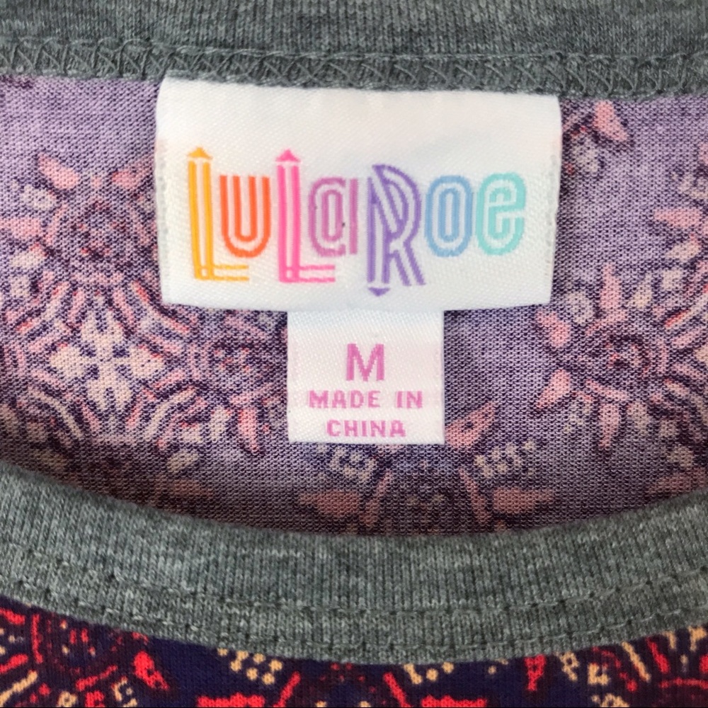 Lularoe | Randy Tee Size M - Picture 6 of 7